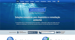 Desktop Screenshot of geoambiente.eng.br