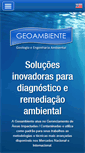 Mobile Screenshot of geoambiente.eng.br